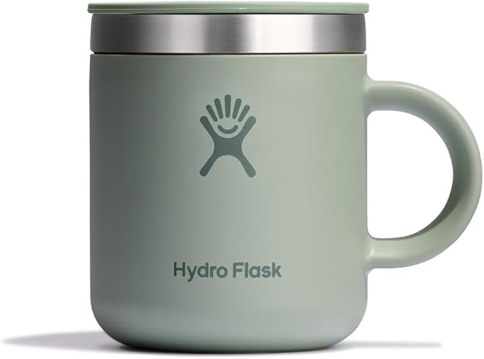 Hydro Flask Coffee Mug – Insulated Stainless Steel, Non Spill, Leak Proof Travel Mug 6 Oz Agave
