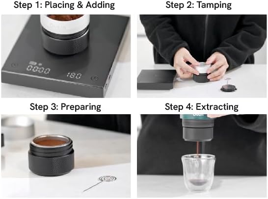 OutIn Nano Espresso Accessories Kit, Basket Plus, double shot