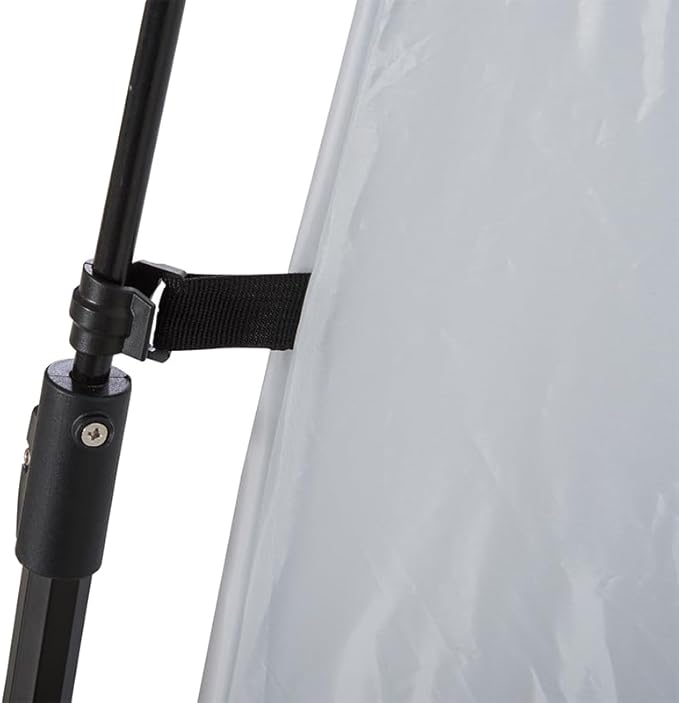 Outsunny Shower Tent, Pop Up Privacy Shelter for Camping, Dressing Changing Room, Portable Instant Outdoor Shower Tent Enclosure w/ 2 Rooms, Shower Bag, Floor and Carrying Bag