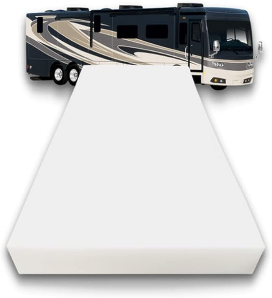 FoamRush 6-Inch Truck (32" x 29") High Density Foam RV Mattress Replacement, Medium Firm, Pressure Relief, Travel Camper Trailer Truck, Made in USA, CertiPUR-US Certified, Cover Not Included