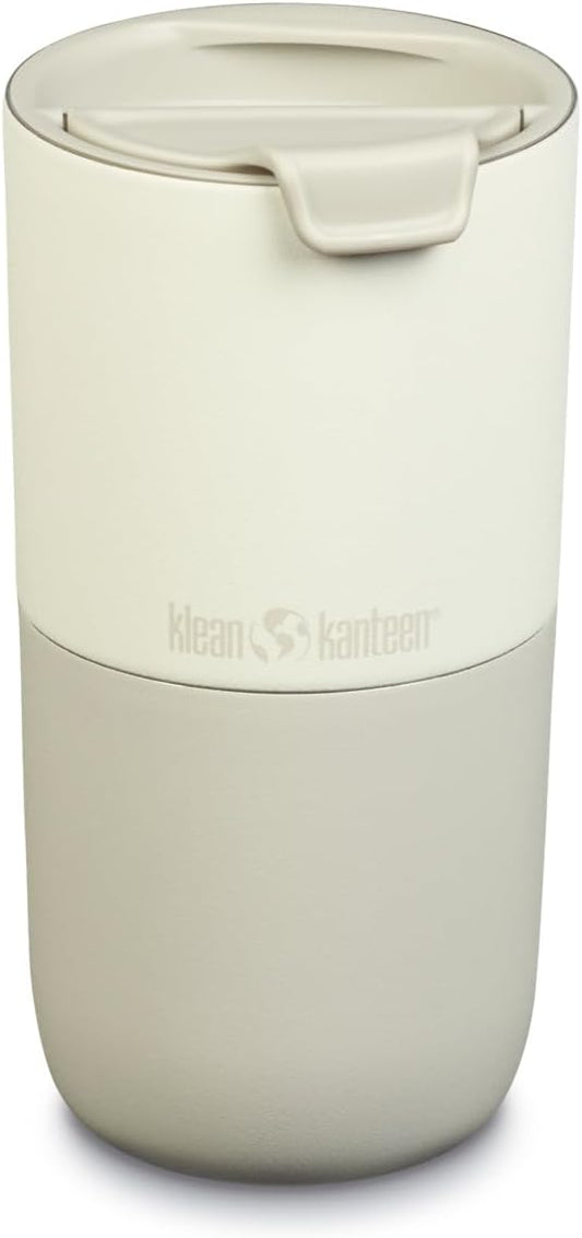 Klean Kanteen Rise Tumbler – 16oz Insulated Stainless Steel, Flip Lid, Dishwasher-Safe, Outdoor/Indoor, Tofu