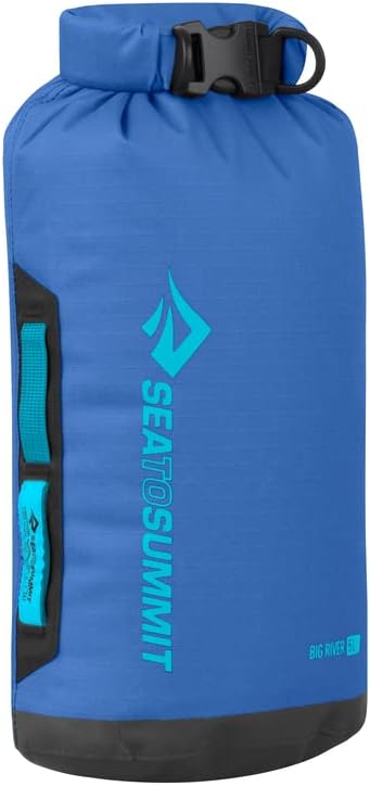 Sea to Summit Big River Dry Bag, Heavy-Duty Dry Storage, 5 Liter, Surf Blue
