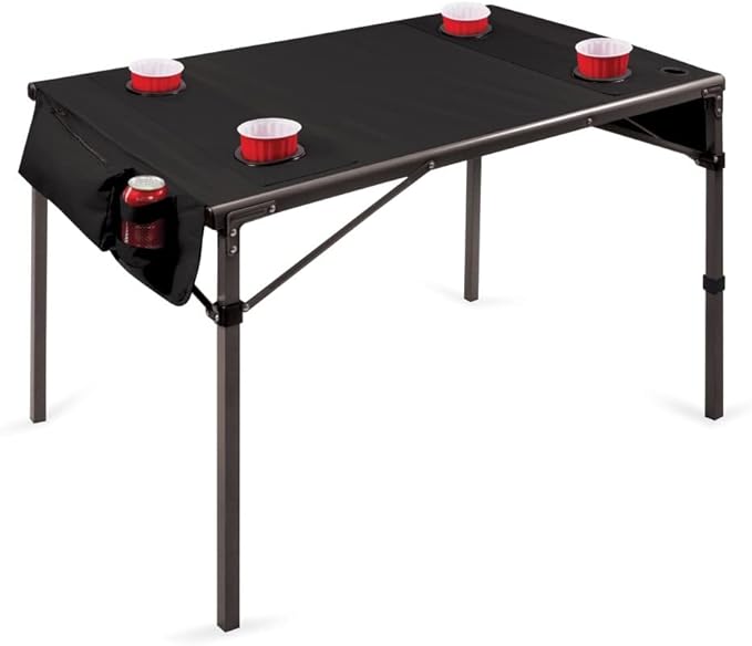 PICNIC TIME NCAA Travel Portable Folding Table
