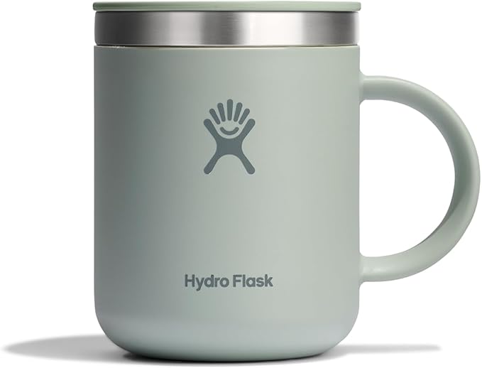 Hydro Flask Coffee Mug – Insulated Stainless Steel, Non Spill, Leak Proof Travel Mug 12 Oz Agave Green