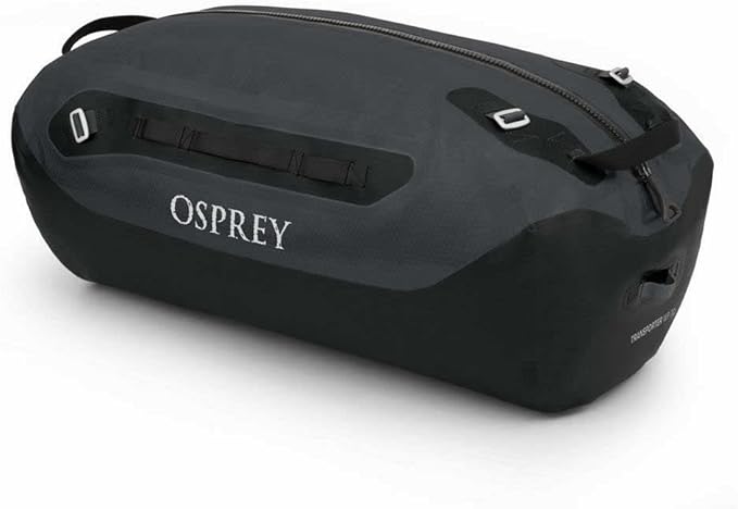 Osprey Transporter Waterproof 70L Duffel Bag, Tunnel Vision Grey
