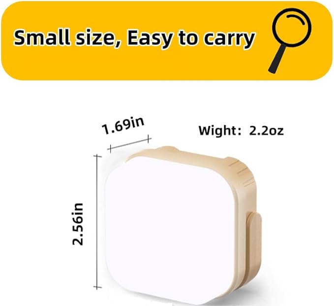 4Pack Small Mini Rechargeable LED Camping Light, 3 Light Modes，Portable Camping Tent Lantern, Emergency Hanging Light for Hurricane, Hiking, Indoor and Outdoor Emergency Light