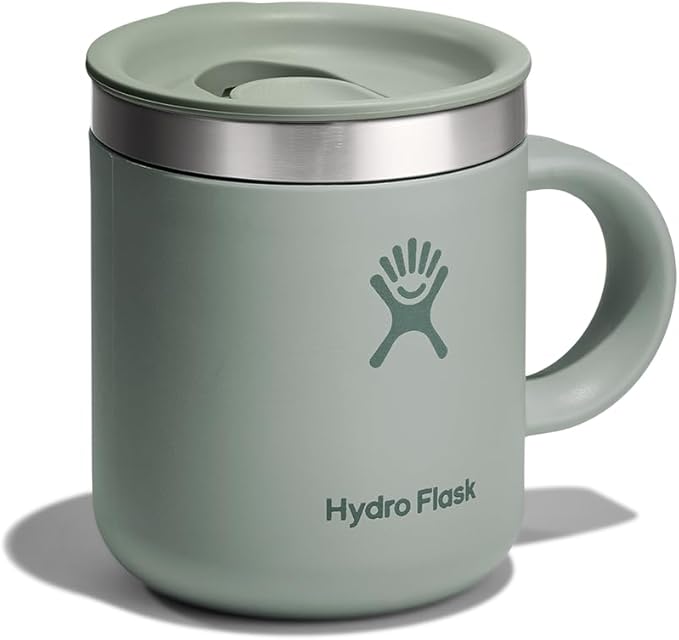 Hydro Flask Coffee Mug – Insulated Stainless Steel, Non Spill, Leak Proof Travel Mug 6 Oz Agave