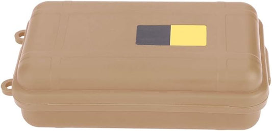 Alomejor Dry Box Survival Storage Box Dustproof Pressure Proof Outdoor Survival Equipment Sealed Container Box for Outdoor Survival