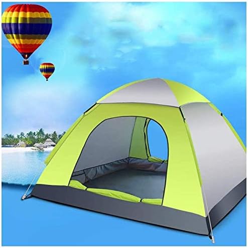 Waterproof Instant Pop Up Tent 3-4 Person Camping Tent, Instant Set Up, Outdoor Hiking Backpacking Tent Shelter