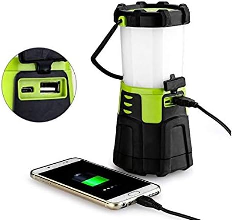 Camping Lantern LED, Super Bright 1200lm Dimmable , 4 Light Modes,Power Bank Waterproof Tent Light, Perfect Work Flashlight for Hurricane, Hiking, Home, Emergency and More