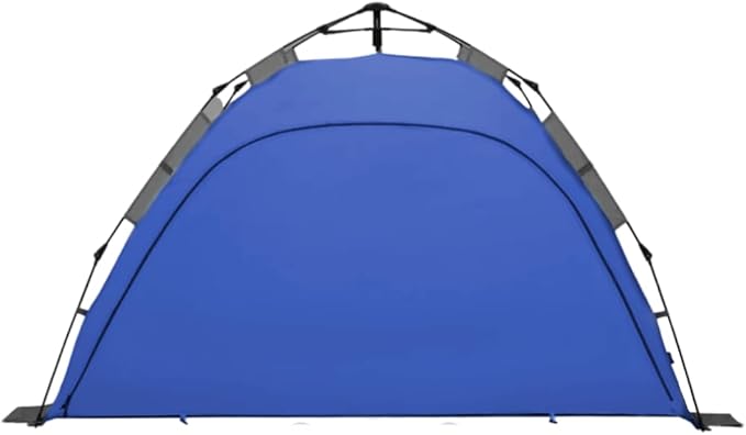 2-Person Pop-Up Camping Tent – Instant Setup, Water-Resistant, Lightweight Dome with Dual Mesh Doors & Extensible Porch – Ideal for Beach, Hiking & Backpacking