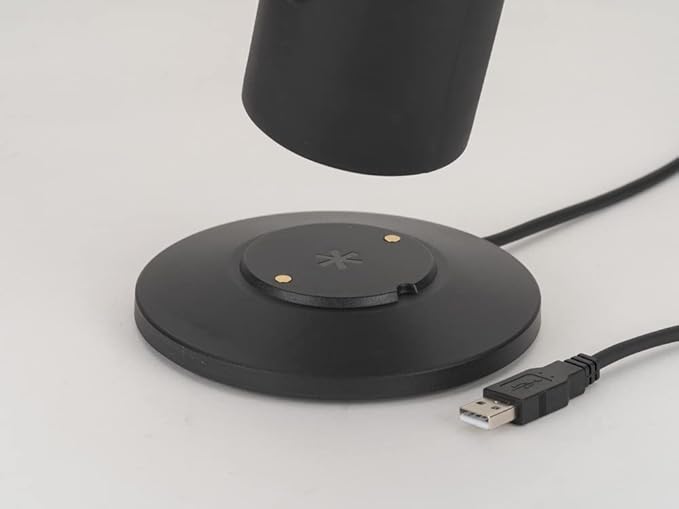 Snow Peak Mini Hozuki - Battery-Powered & Lightweight Camping Light - Portable Lantern for Soft, Ambient Light, Black