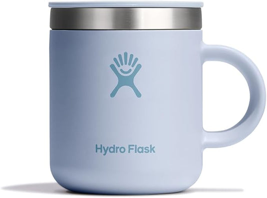 Hydro Flask Coffee Mug – Insulated Stainless Steel, Non Spill, Leak Proof Travel Mug 6 Oz Surf Blue