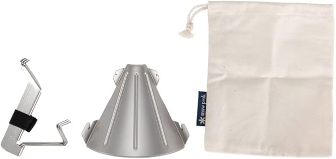 Snow Peak Field Barista Collapsible Coffee Dripper, Stainless Steel, CS-117