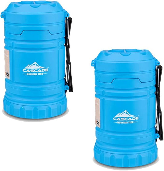 Cascade Mountain Tech Collapsible Flash Pop 2-in-1 Lantern/Flashlight