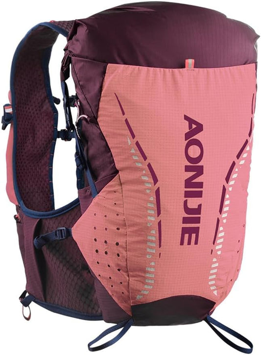 BlueField Lightweight Adjustable Running Hydration Vest for Men & Women - Waterproof & Wear-Resistant Water Backpack for Hikers & Campers