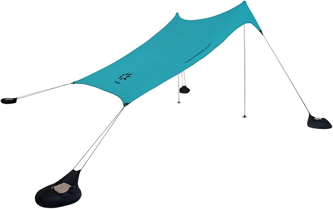 Neso Tents Grande Beach Tent, 7ft Tall, 9 x 9ft, Reinforced Corners and Cooler Pocket