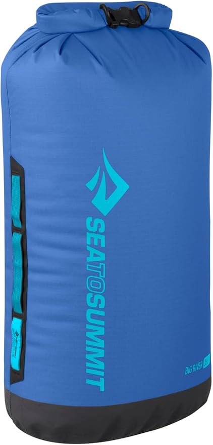 Sea to Summit Big River Dry Bag, Heavy-Duty Dry Storage, 35 Liter, Surf Blue