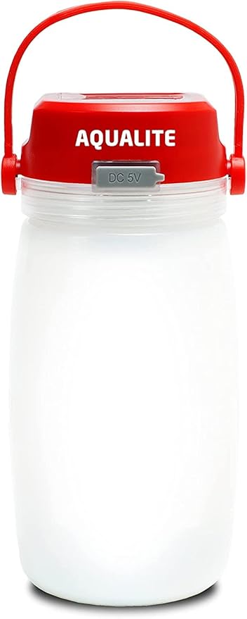 Eton Solar Powered Lantern with Integrated Water Bottle & Personal 8-Piece Emergency Survival Kit