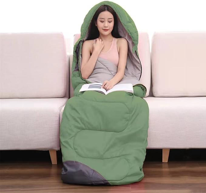 tuphen- Sleeping Bags for Adults Kids Boys Girls Backpacking Hiking Camping Microfiber Liner, Cold Warm Weather 4 Seasons Indoor Outdoor Use, Lightweight & Waterproof