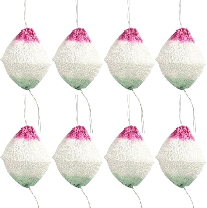 EXCEART 12pcs Gas Lantern Mantles Replacement for Outdoor Camping Lightweight Odorless Easy to Install Suitable for Propane and Kerosene Lamps for Hiking and Long-Term Use