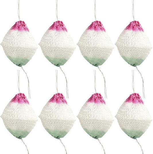 EXCEART 12pcs Gas Lantern Mantles Replacement for Outdoor Camping Lightweight Odorless Easy to Install Suitable for Propane and Kerosene Lamps for Hiking and Long-Term Use