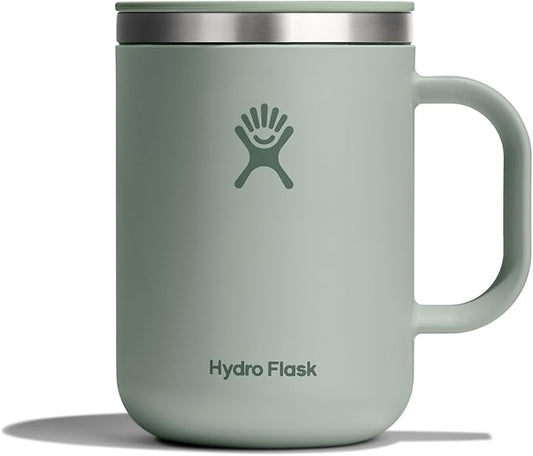 Hydro Flask Coffee Mug – Insulated Stainless Steel, Non Spill, Leak Proof Travel Mug 24 Oz Agave Green