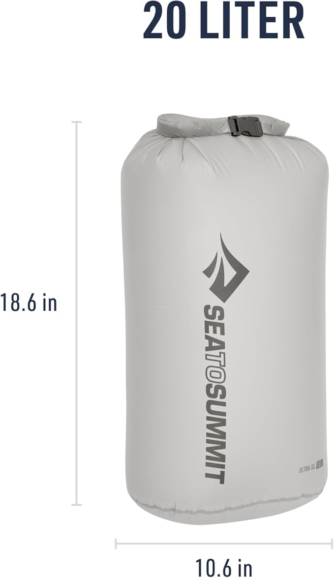 Sea to Summit Ultra-Sil Dry Bag, Ultralight Waterproof Dry Storage