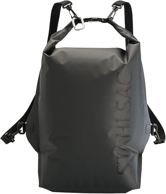 Stahlsac Abyss Drylite Dry Bag 25L in Dark Grey | Durable Waterproof Bag | Lightweight Dry Bag Backpack for Boating, Hiking, Kayaking, & Rafting | Tested for Enhanced Durability | Removable Straps