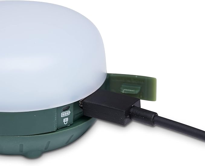 BLACK DIAMOND Moji R+ Rechargeable Multi-Colored LED Light Lantern Compact IPX4 Rainproof for Camping, Backpacking, Travel, Power Outages