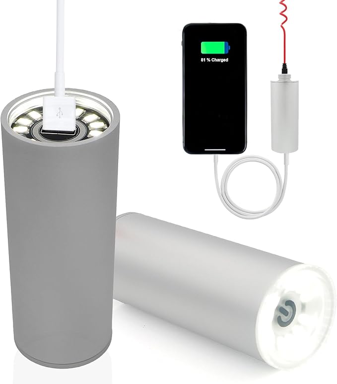 Voltaic Systems Shine 3-in-1 LED Lantern, Emergency Flashlight, Rechargeable 10,050mAh Portable Power Bank. 100+ Hours Run Time, Dimmable, IPX67 Waterproof Metal Case Used for Camping, Home, Outages