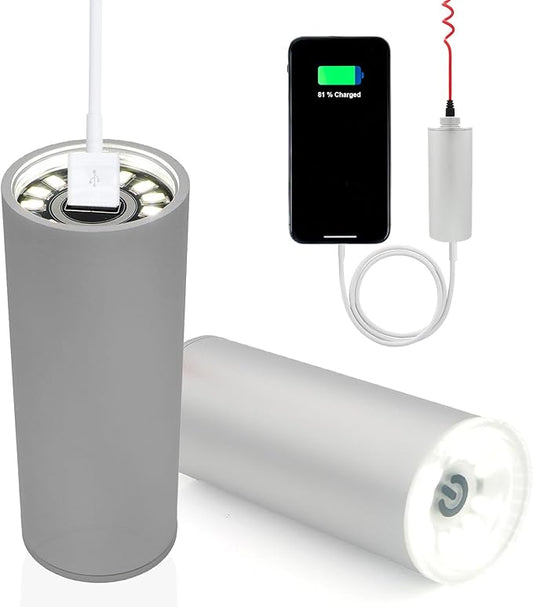 Voltaic Systems Shine 3-in-1 LED Lantern, Emergency Flashlight, Rechargeable 10,050mAh Portable Power Bank. 100+ Hours Run Time, Dimmable, IPX67 Waterproof Metal Case Used for Camping, Home, Outages