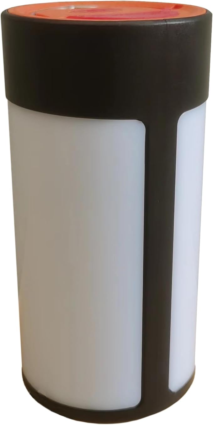 Survival Camping Lantern, Rechargeable LED Camping Lantern,62LEDs,3 Modes & SOS, Rechargeable for 4hrs, Small & Light, Emergency Light for Blackout, Hurricane Hiking Light (Black)