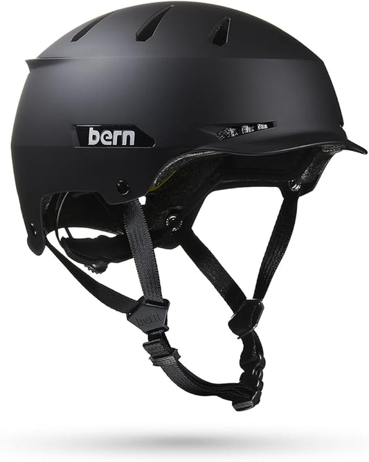 Bern Hendrix MIPS Adult Bike Helmet with Rotational Impact Protection│Adjustable│Adapts to All Seasons│Fully Certified