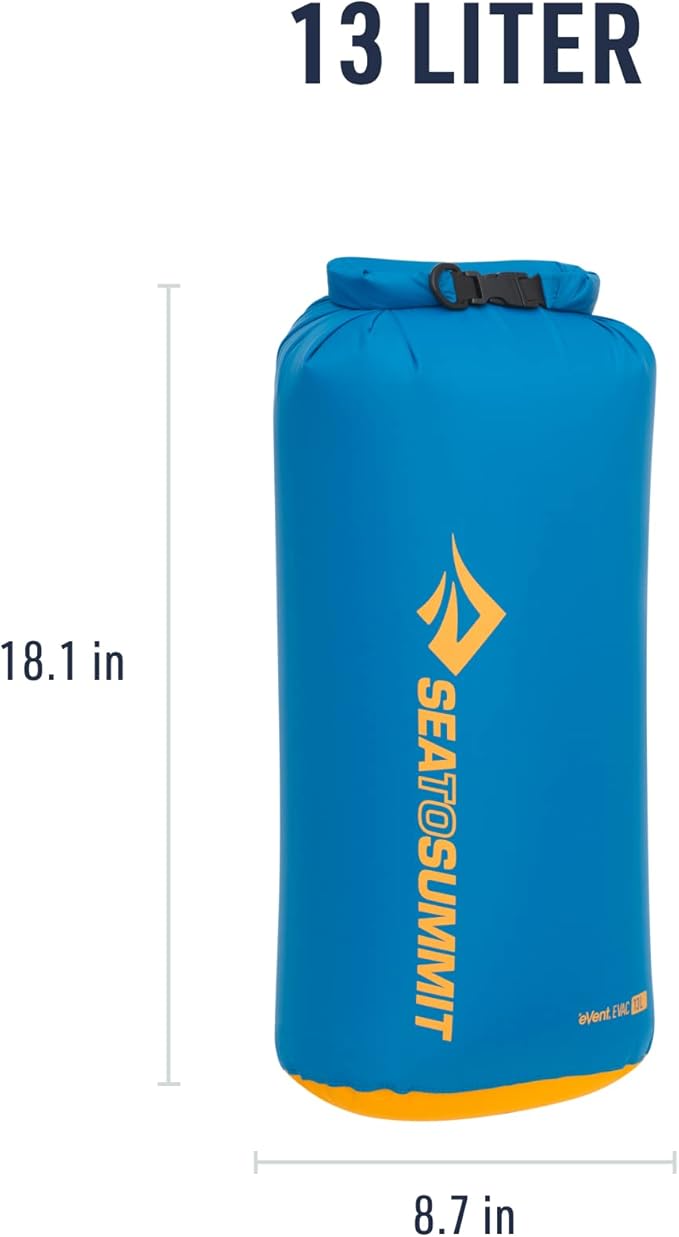Sea to Summit eVac Dry Bag, Roll-Top Compression Sack
