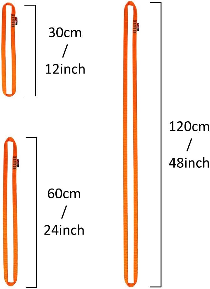 GM CLIMBING 16mm Nylon Sling Runner 22kN / 4950lbf CE UIAA Certified