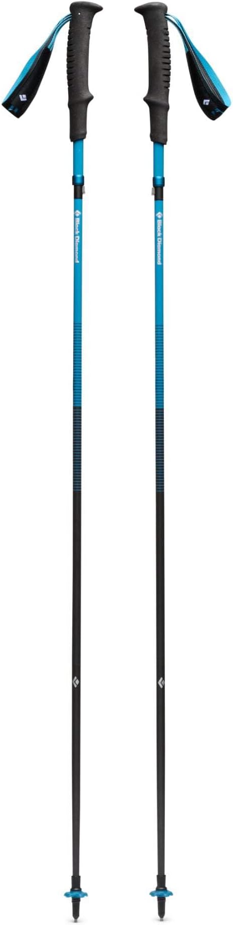 Black Diamond Women's Distance Carbon Z Trekking and Running Poles, Pair of Foldable, Ultra Lightweight, Fixed Length Carbon Fiber Hiking Poles