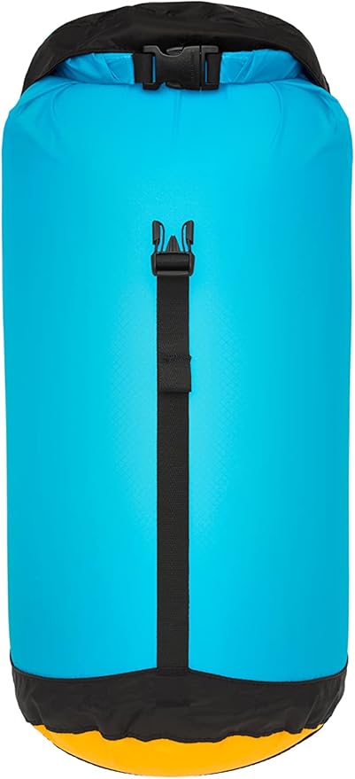 Sea to Summit eVac Ultra-Lightweight Compression Dry Bag, Waterproof Dry Storage, 13 Liter, Atoll Blue