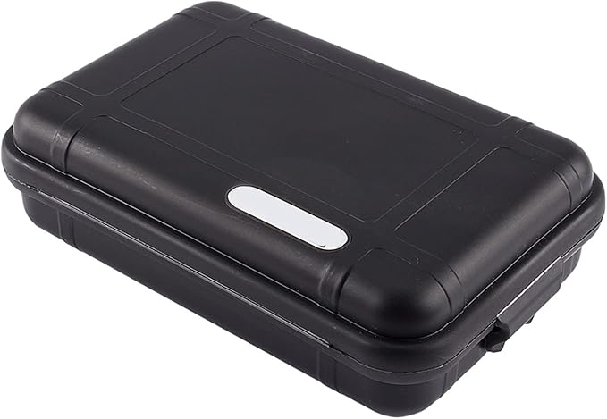 QqmoraStorage Case , Portable Sealed Case Impact Wear Shockproof Box GoodPerformance Save Dry for Camping Fishing