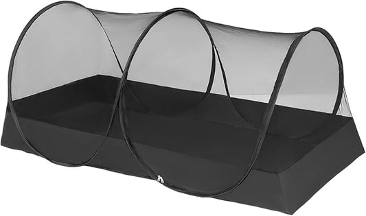 Mengersi Portable Mosquito Net Foldable Pop Up Tent for Twin Size Bed,Bed Canopy Mosquito Tent for Bed Camping Travel Patio,Free Installation