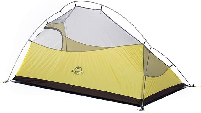 Naturehike Cloud Up Free Standing 2 Person Backpacking Tent Ultralight Nylon Double Layer Camping Tents for Two Person