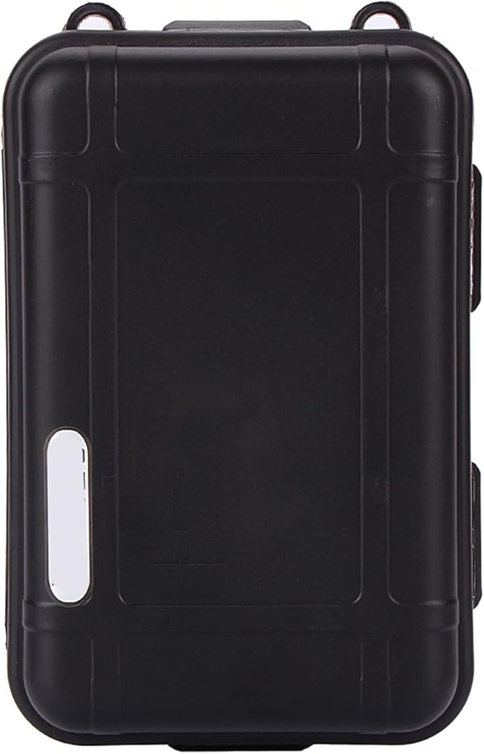 QqmoraStorage Case , Portable Sealed Case Impact Wear Shockproof Box GoodPerformance Save Dry for Camping Fishing