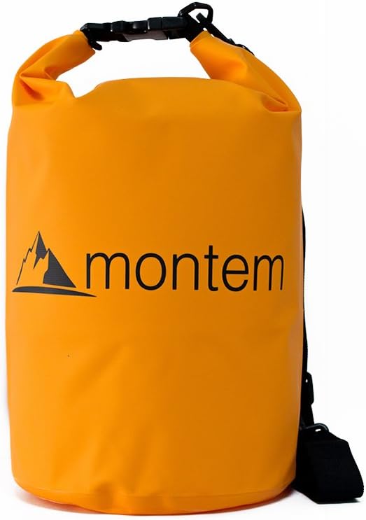 Montem Premium Waterproof Bag/Roll Top Dry Bag - Perfect for Kayaking/Boating/Canoeing/Fishing/Rafting/Swimming/Camping/Snowboarding