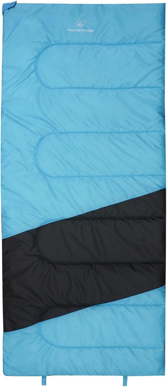 3-Season Sleeping Bag for Adult Waterproof, Lightweight - Camping Gear Equipment for Camping,Travel and Backpacking