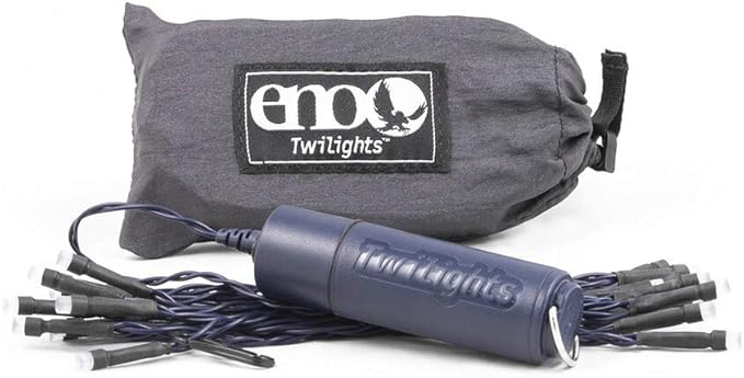 ENO Twilights Camp Lights - Outdoor LED Lights for Hiking, Camping, Beach, Festivals, Backyards, or Patios - Multi-Color