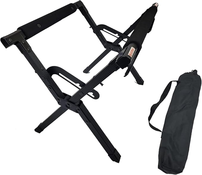 Folding Cooler Stand Frame with Carry Bag | Anti-Slip for Camping, Hiking, BBQ, Cooking, Picnic, Outdoor | Light Weight Foldable Fridge Ice Box Holder
