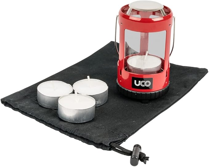 UCO Mini Candle Lantern Kit, Lava