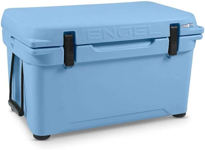 Engel Coolers ENG35 Cooler | 36 Can High Performance Durable Seamless Rotationally Molded Ice Box for Camping, Hunting, and Fishing