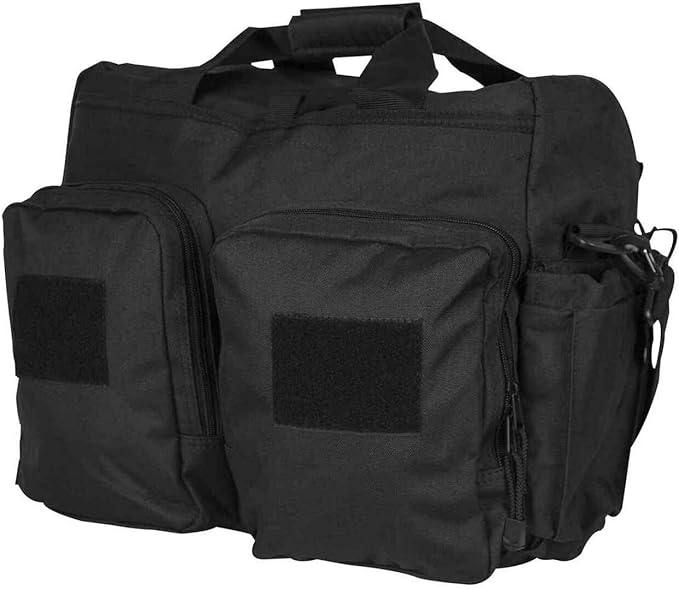 LAPG Camping Jumbo Bail Out Bag - Survival Range Gear With Multiple Pockets, Multi-functional Hiking Bug Out Bag, Black