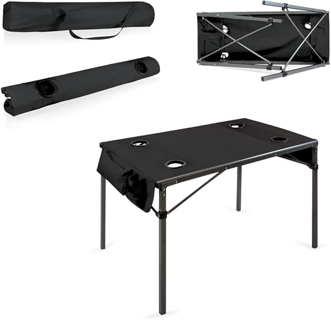 PICNIC TIME NCAA Travel Portable Folding Table